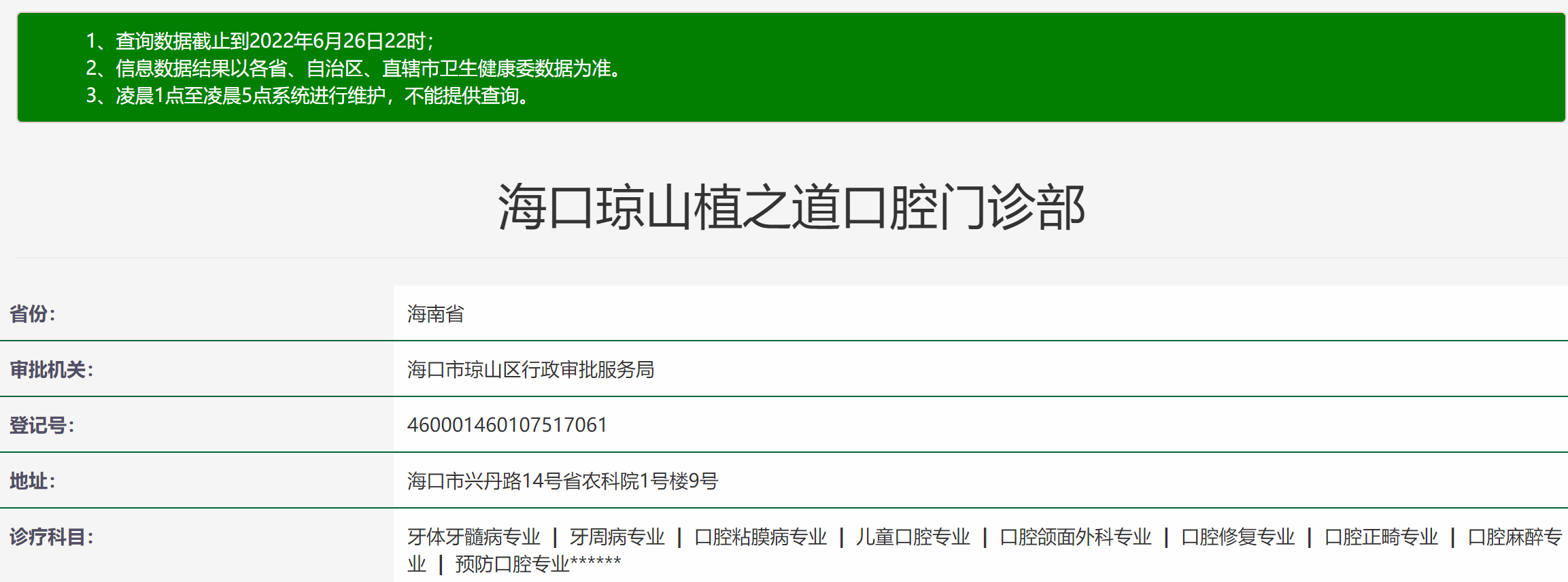 ?？谥仓揽谇婚T(mén)診部