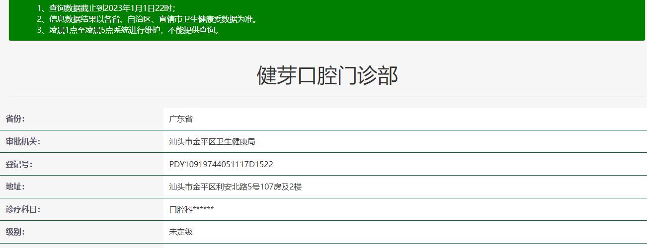 汕頭健芽口腔門(mén)診部