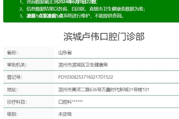濱城盧偉口腔門診部