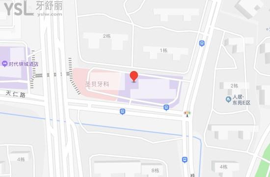 成都圣貝牙科醫(yī)院地址圖示