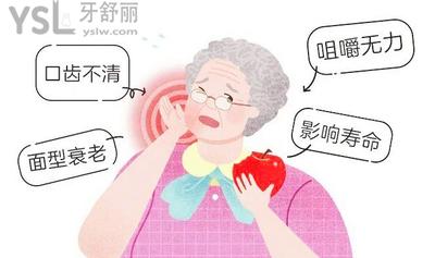 老年人缺牙不鑲的危害這么大，你知道么？