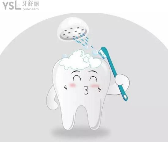 愛(ài)護(hù)牙齒卡通圖
