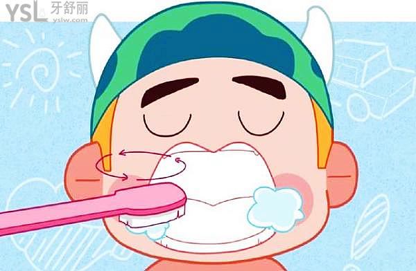兒童圓弧刷牙法