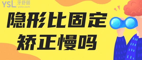 隱形矯正比傳統(tǒng)矯正慢嗎