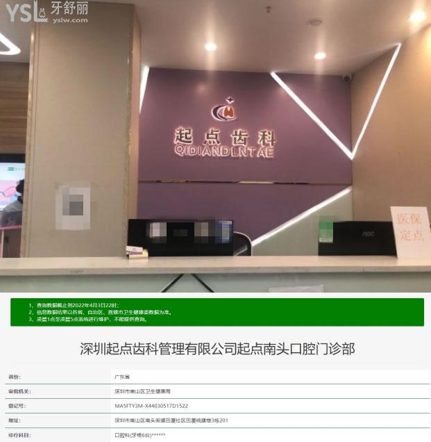 深圳起點(diǎn)齒科資質(zhì)