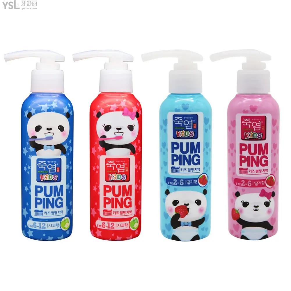 LG竹鹽乳牙期兒童牙膏