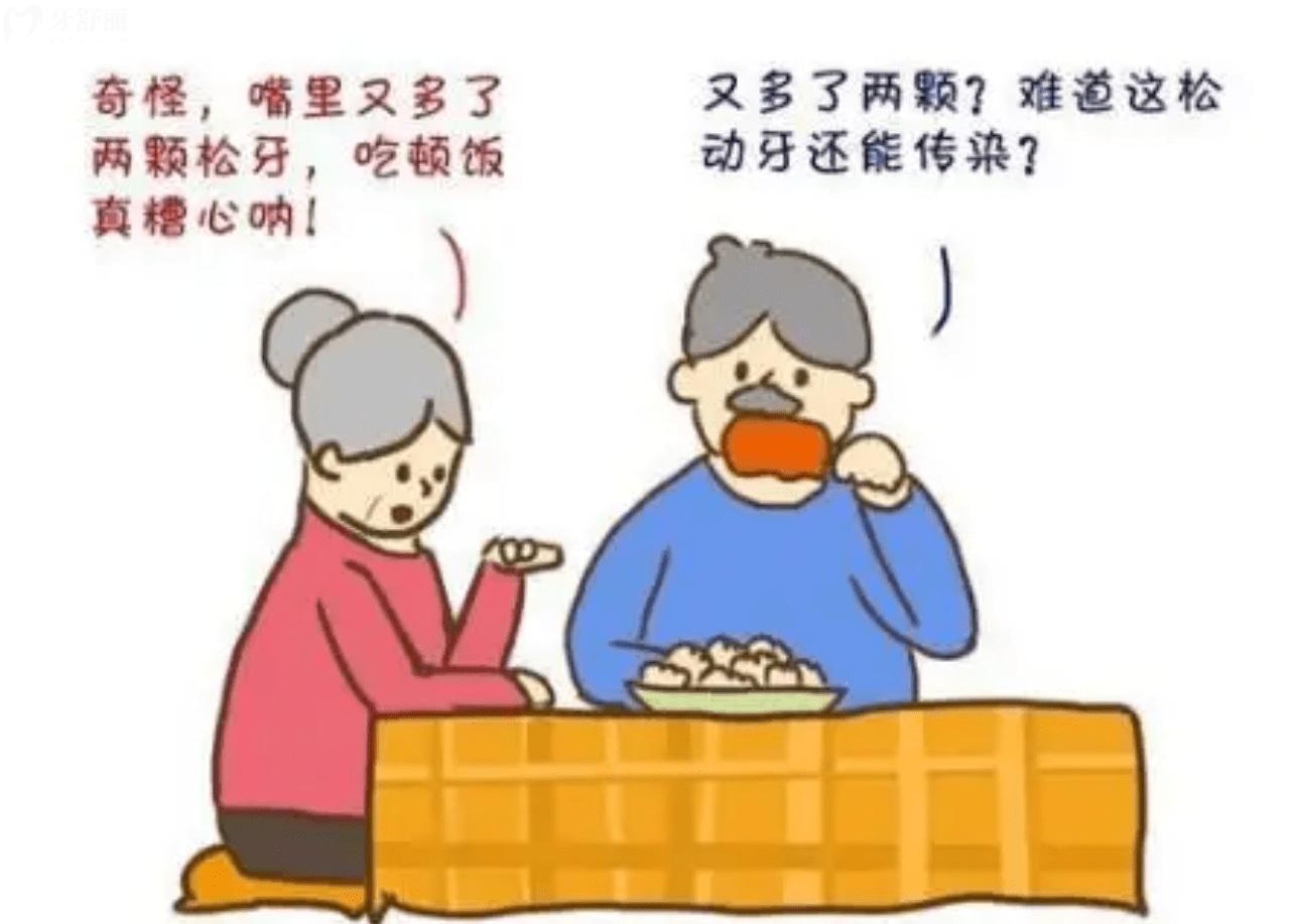 老人牙齒松動(dòng)