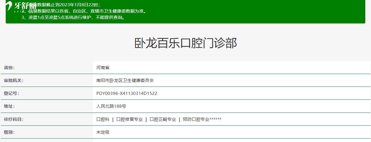 南陽百樂口腔門診