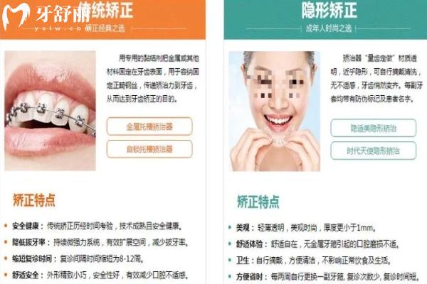 金屬矯正和隱形矯正對比優(yōu)勢