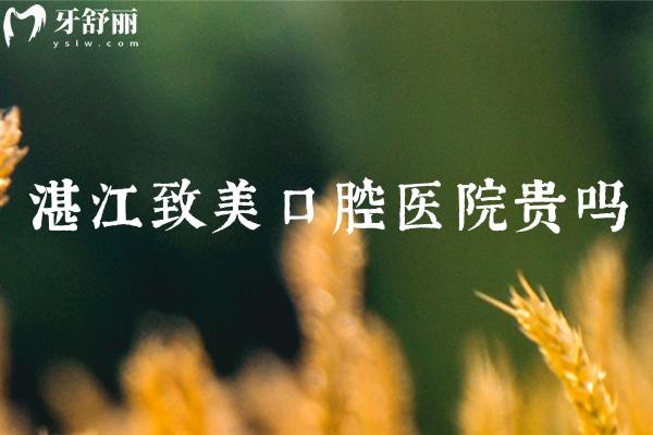 湛江致美口腔醫(yī)院貴嗎