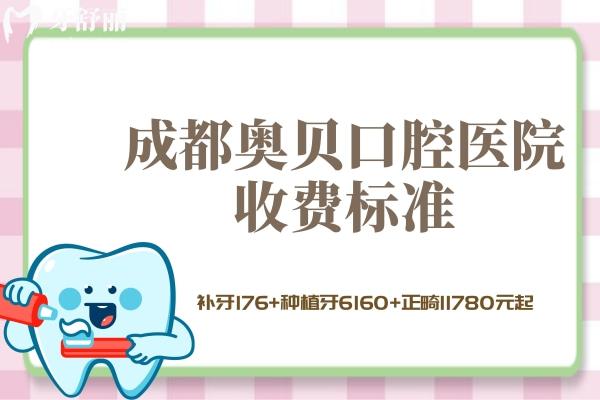 成都奧貝口腔醫(yī)院收費(fèi)標(biāo)準(zhǔn)