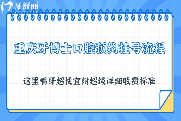 重慶牙博士口腔流程