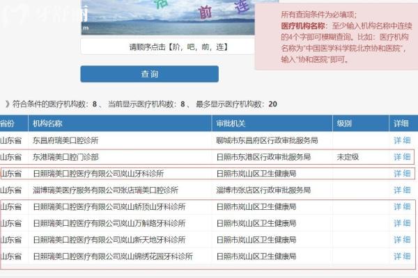 日照瑞美口腔連鎖