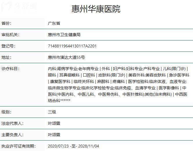 惠州華康醫(yī)院口腔科好不好?從醫(yī)生名單+上班時間+口碑評價+收費價格一探究竟
