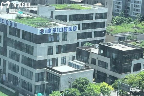 上海摩爾青浦口腔醫(yī)院大樓俯瞰