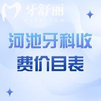 翻新河池牙科收費價目表：含宜州區(qū)/金城江區(qū)/南丹牙科價格表